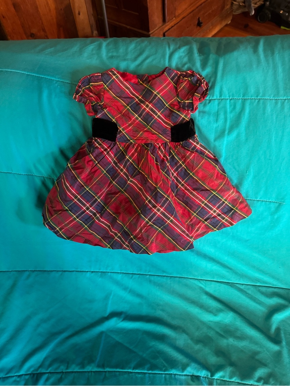 Gymboree Red and Green Plaid Dress